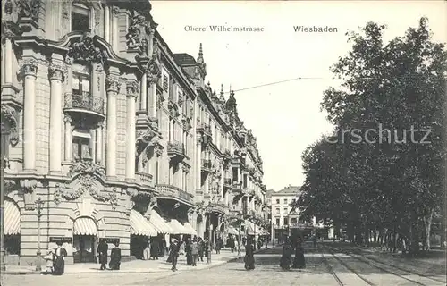 Wiesbaden Obere Wilhelmstrasse Kat. Wiesbaden