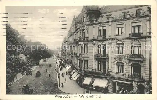 Wiesbaden Wilhelmstrasse Kat. Wiesbaden