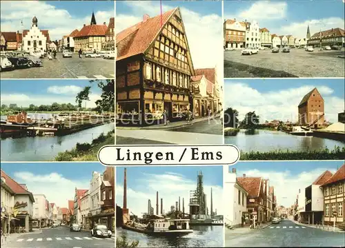 Lingen Ems Stadt Schiff  Kat. Lingen (Ems)