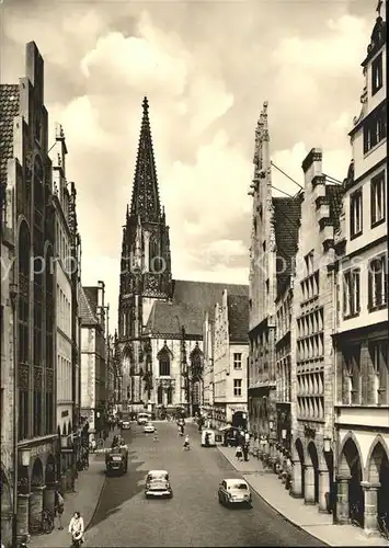 Muenster Westfalen Prinzipalmarkt Kat. Muenster