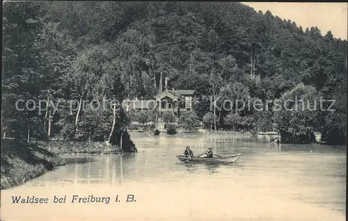 Freiburg Breisgau Waldsee  Kat. Freiburg im Breisgau