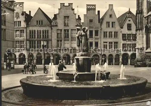 Muenster Westfalen Lambertusbrunnen Kat. Muenster