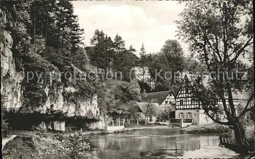 Velden Mittelfranken Motiv bei der Stadtmuehle / Velden Pegnitz /Nuernberger Land LKR