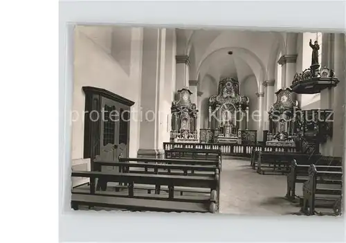 Werl Westfalen Alte Wallfahrtskirche Inneres / Werl /Soest LKR