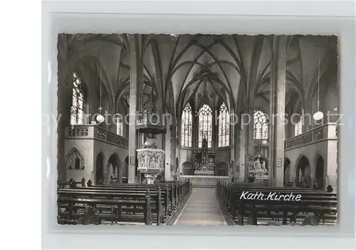 Bremen Westfalen Kath Kirche Inneres Kat. Ense
