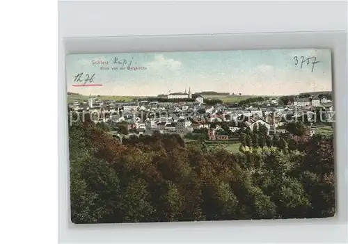 Schleiz Blick von der Bergkirche Kat. Schleiz