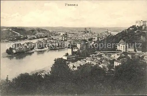 Passau Panorama Kat. Passau