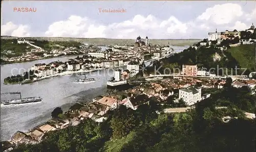 Passau Totalansicht Kat. Passau