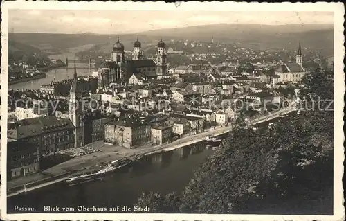 Passau Stadtblick mit Dom Kat. Passau