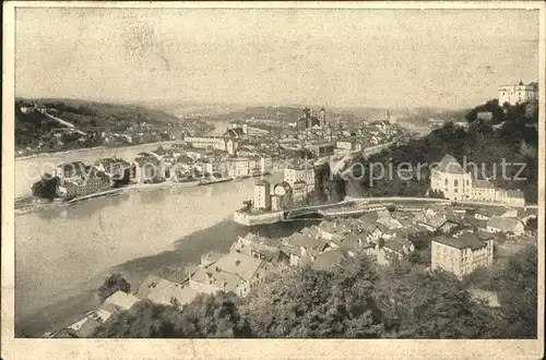 Passau Panorama Kat. Passau