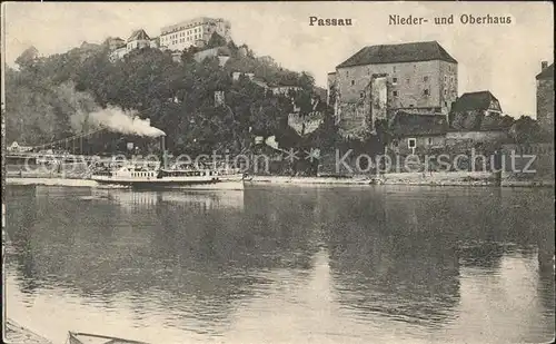 Passau Nieder und Oberhaus Kat. Passau