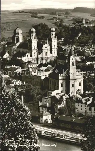 Passau Stadtpfarrkirche Dom und Maria Hilf Kat. Passau