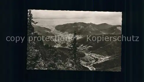 Belchen Baden Panorama Kat. Neuenweg