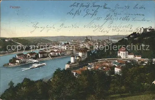 Passau Panorama Kat. Passau