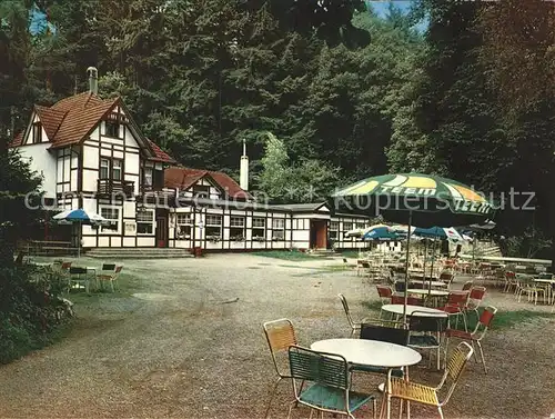 Bad Saeckingen Bergsee Cafe Restaurant Kat. Bad Saeckingen