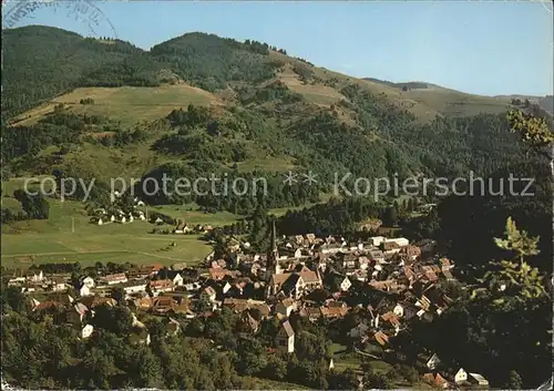 Schoenau Schwarzwald Totalansicht Kat. Schoenau im Schwarzwald