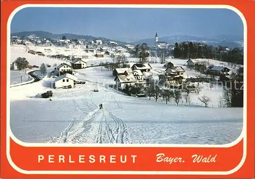 Perlesreut Winter Panorama Kat. Perlesreut