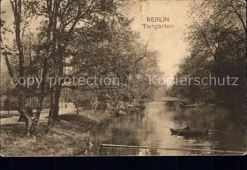 Berlin Tiergarten Partie Kat. Berlin