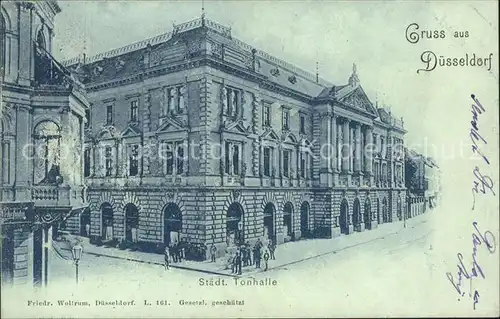 Duesseldorf Staedt Tonhalle Kat. Duesseldorf