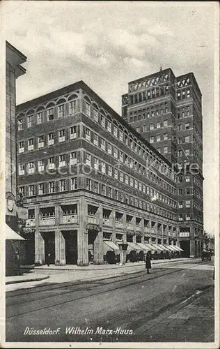 Duesseldorf Wilhelm Marx Haus Kat. Duesseldorf