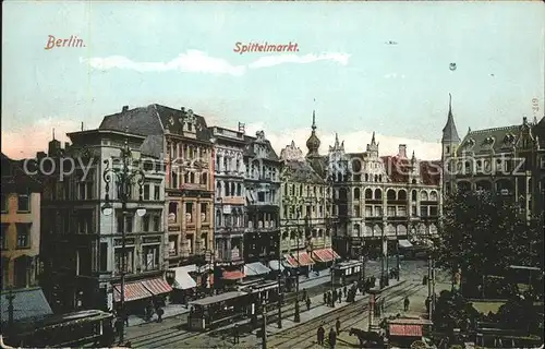 Berlin Spittelmarkt Kat. Berlin