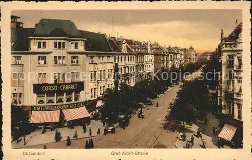 Duesseldorf Graf Adolf Strasse Kat. Duesseldorf