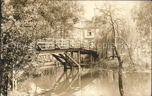 Berlin Teich Bruecke Kat. Berlin