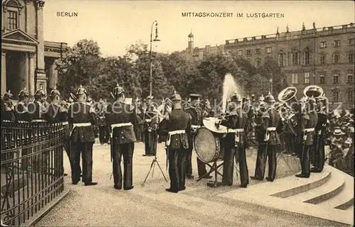 Berlin Mittagskonzert im Lustgarten Kat. Berlin