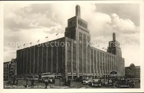 Neukoelln Karstadt Haus am Hermannplatz Kat. Berlin