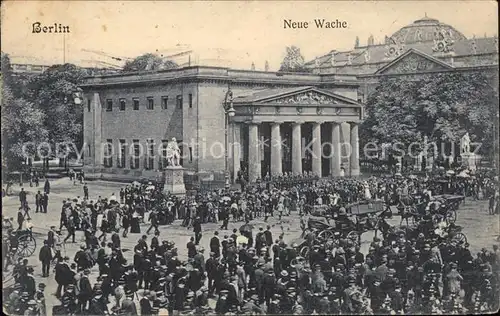 Berlin Neue Wache Kat. Berlin