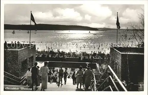 Berlin Strandbad Wannsee Kat. Berlin