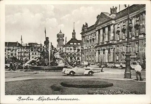 Berlin Neptunbrunnen Kat. Berlin