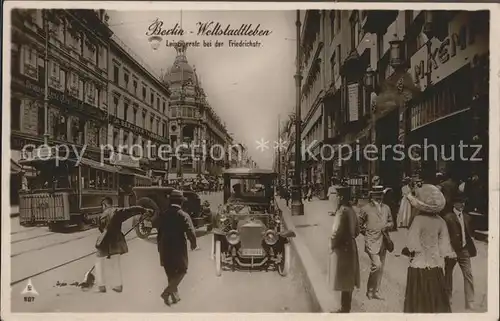 Berlin Leipzigerstr bei der Friedrichstr Kat. Berlin