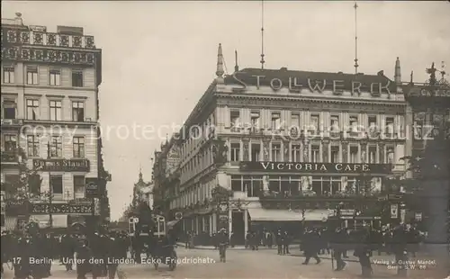 Berlin Unter den Linden Ecke Friedrichstr Kat. Berlin