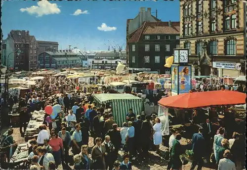 Hamburg St. Pauli Fischmarkt Kat. Hamburg