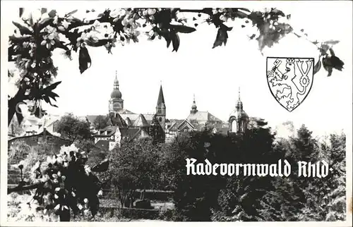 Radevormwald Wappen Kat. Radevormwald
