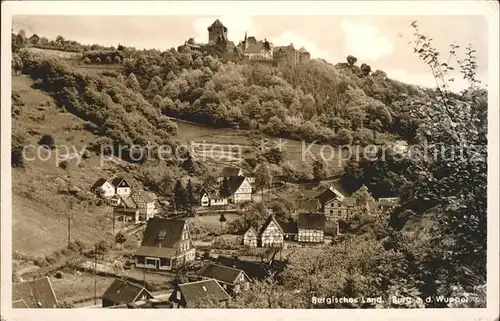 Burg Wupper Bergisches Land Kat. Solingen