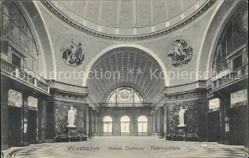 Wiesbaden Neues Curhaus Thermenhalle Kat. Wiesbaden