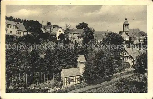 Tecklenburg Teutoburger Wald Suedseite Kat. Tecklenburg