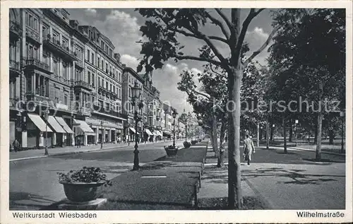 Wiesbaden Wilhelmstr. Kat. Wiesbaden