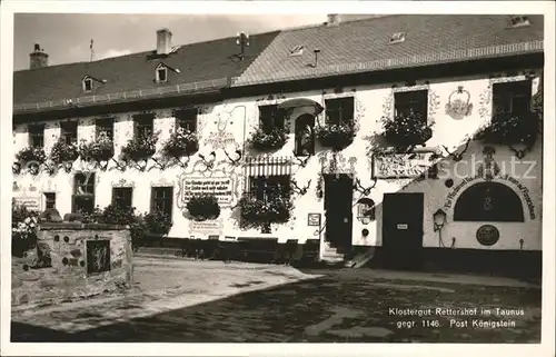 Rettershof Klostergut Post Koenigstein Kat. Kelkheim (Taunus)