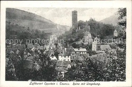 Eppstein Taunus Ruine Umgebung Kat. Eppstein