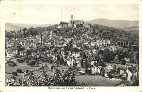 Koenigstein Taunus Kurort Kat. Koenigstein im Taunus