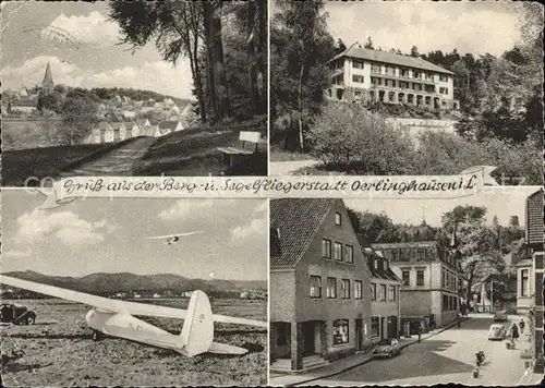 Oerlinghausen Berg  u. Segelfliegerstadt Kat. Oerlinghausen