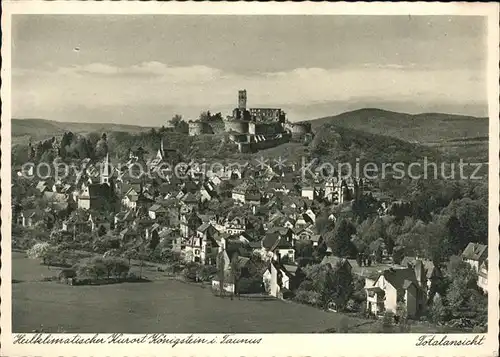 Koenigstein Taunus Totale Kat. Koenigstein im Taunus