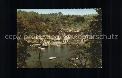 Diepental Ausflugslokal Talsperre Kat. Leichlingen (Rheinland)