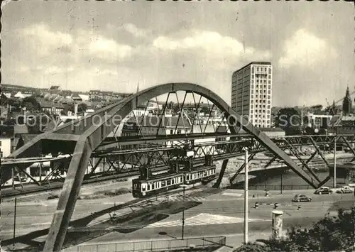 hf09414 Wuppertal Schwebebahn Kategorie. Wuppertal Alte Ansichtskarten