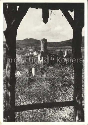 Eppstein Taunus Burgruine Kat. Eppstein