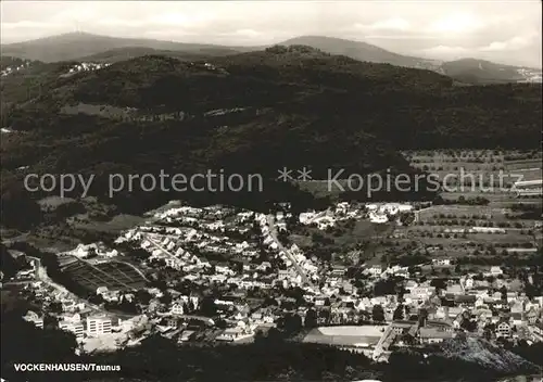 Vockenhausen Fliegeraufnahme Kat. Eppstein