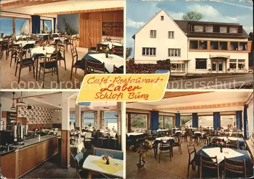 Burg Wupper Cafe Restaurant Laber Schloss Burg Kat. Solingen